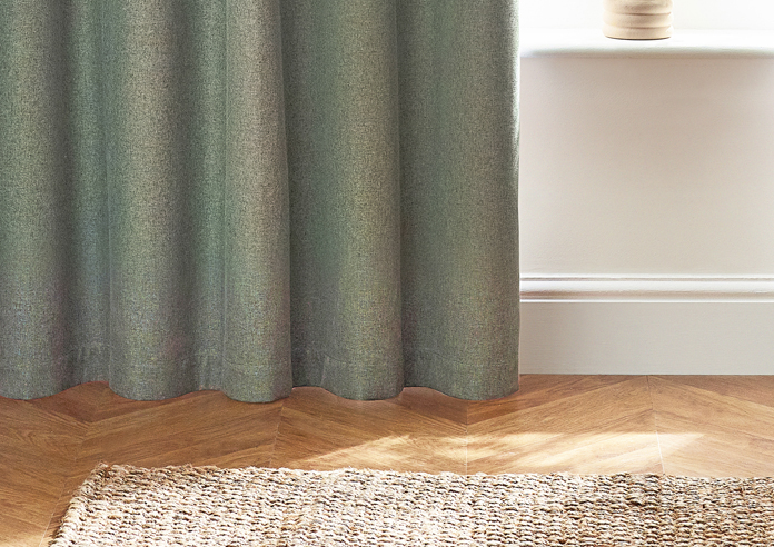 Dawn (Blackout) Eyelet, Eucalyptus - Ready Made Curtains - Image 6